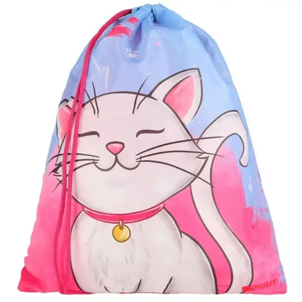 Spirit: White Cat bel nahrbtnik z motivom bele mačke, 5-delni komplet 38x17x28cm slika 3