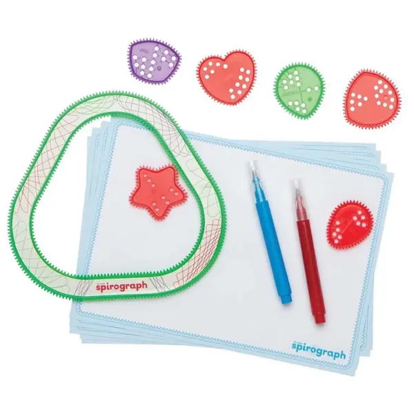 Spirograph: FUN Shapes Spirograf - Zabavne oblike 10-delni ustvarjalni set slika 2