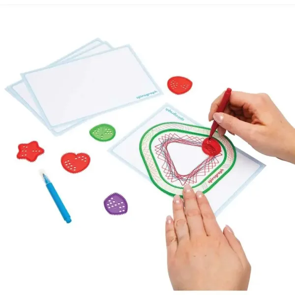Spirograph: FUN Shapes Spirograf - Zabavne oblike 10-delni ustvarjalni set slika 3