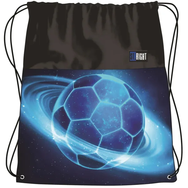St.Right Cosmic Soccer telovadna torba, športna torba 34 x 43 cm slika 1