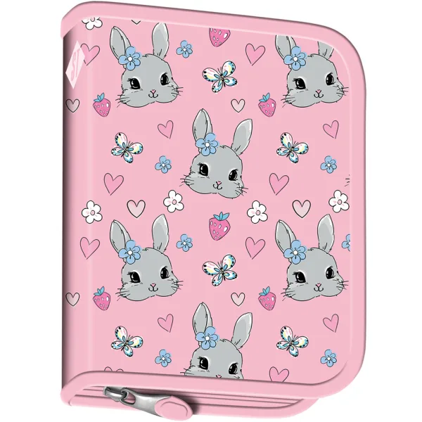 St.Right Cute Rabbit zajčji vzorec raztegljiv peresnica PC03 20,5x14x3,5 cm slika 2