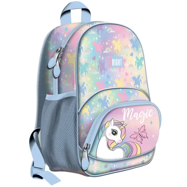 St.Right Magic Unicorn ergonomska šolska torba, nahrbtnik BP-70 slika 1