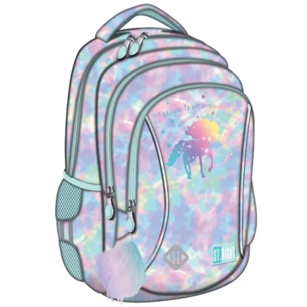 St.Right Magic Unicorn šolska torba, nahrbtnik BP26 39x27x17 cm slika 1