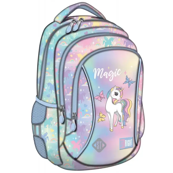 St.Right Magic Unicorn šolska torba, nahrbtnik BP26 39x27x17cm slika 1