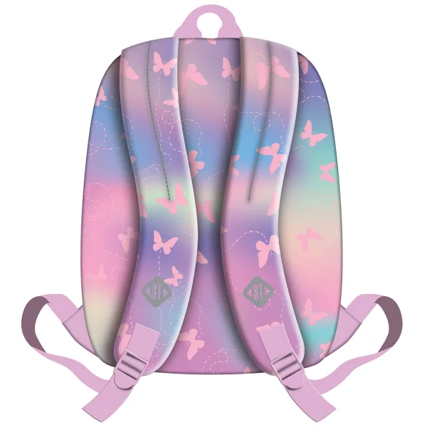St.Right Pink butterfly roza nahrbtnik z metuljem za šolo, BP33 40x27x17cm slika 2