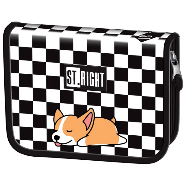 St.Right Sleepy Corgi pasji zložljivi peresnica PC03 20,5x14x3,5 cm slika 1