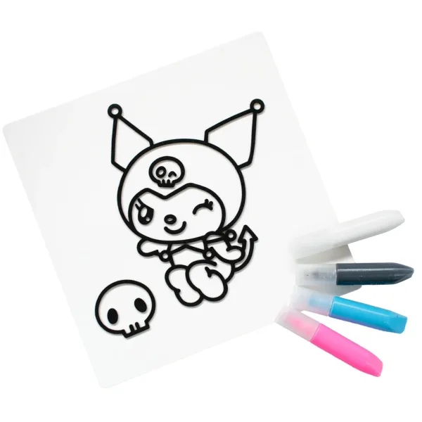 Sticker Art: Komplet barvnih nalepk Hello Kitty, različne vrste, 1 kos - Comansi slika 5