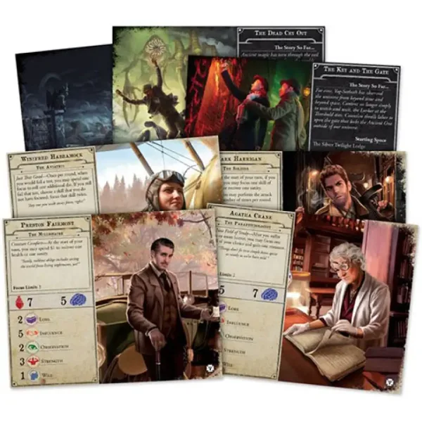 Strah v Arkhamu 3. izdaja - Družabna igra Razširitev Skrivnosti Reda slika 3