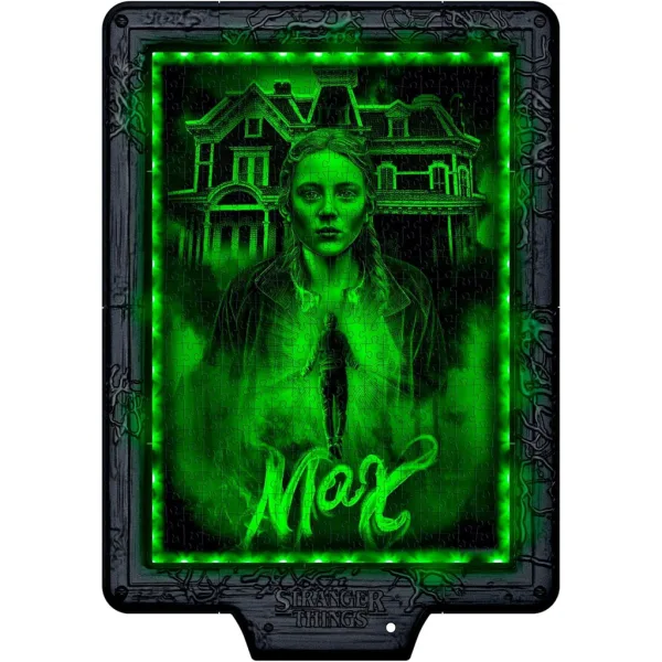 Stranger Things – Vecnino prekletstvo, 520-delni puzzle z okvirjem in RGB LED osvetlitvijo – Clementoni slika 5