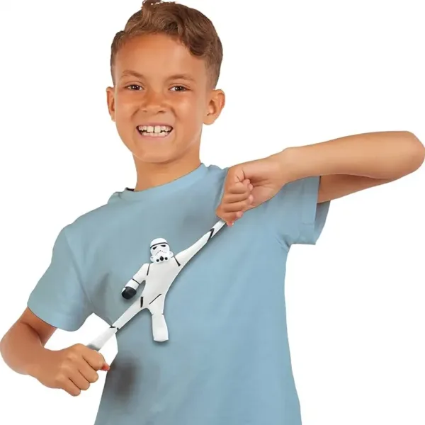 Stretch: Star Wars mini Stormtrooper raztegljiva akcijska figura 18cm slika 4