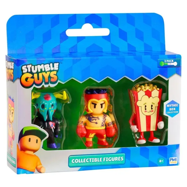 Stumble Guys paket tre mini figuric v različnih izvedbah, 3. serija, 1 kos slika 2