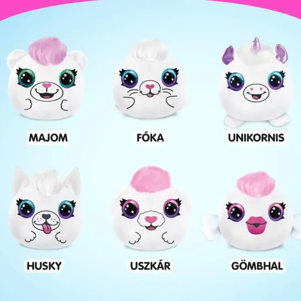 Style4Ever Barvne plišaste mini živali v različnih različicah slika 4