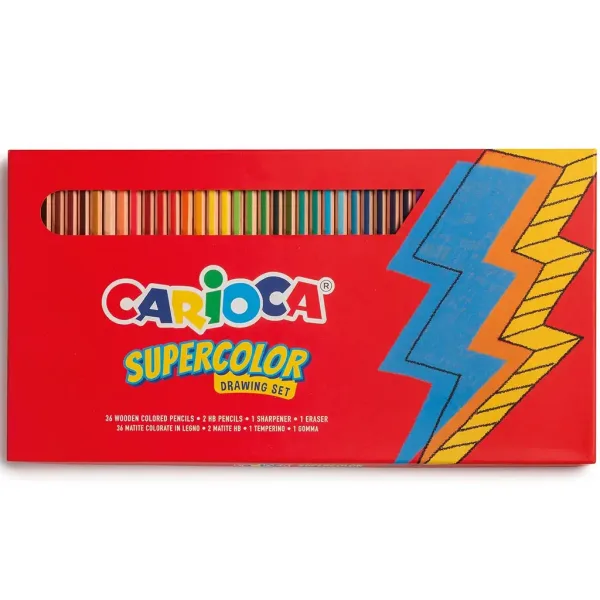 Supercolor 40-delni risarski set - Carioca slika 1