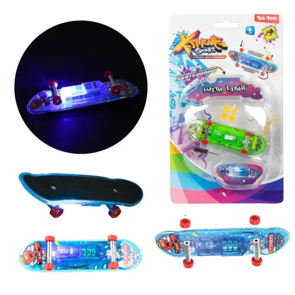 Svetleča Fingerboard prstna rolka v več različicah 1 kos slika 2