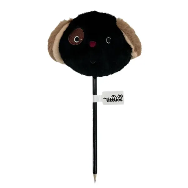 The Littlies: Mehki svinčnik z živalsko glavo, različne vrste, 1 kos slika 5