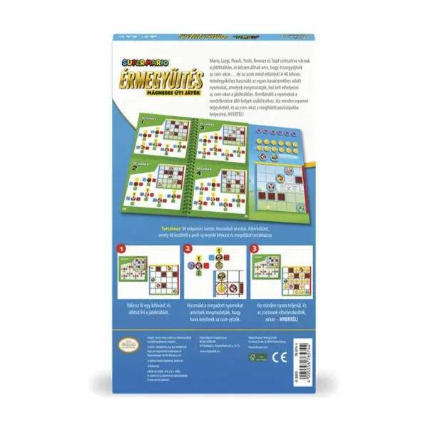 Thinkfun: Super Mario - Zbiranje kovancev, magnetna potovalna igra slika 2