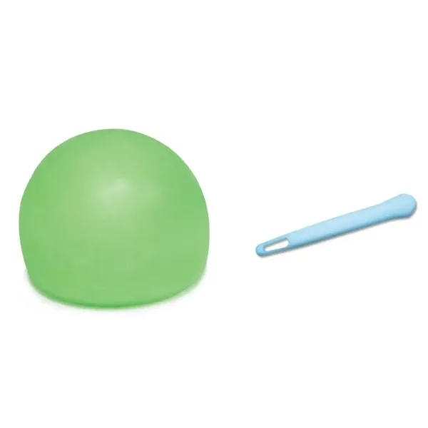 Tiny Glowzilla Wubble svetleča neonska mehurčkasta žoga zelene barve 30 cm slika 3