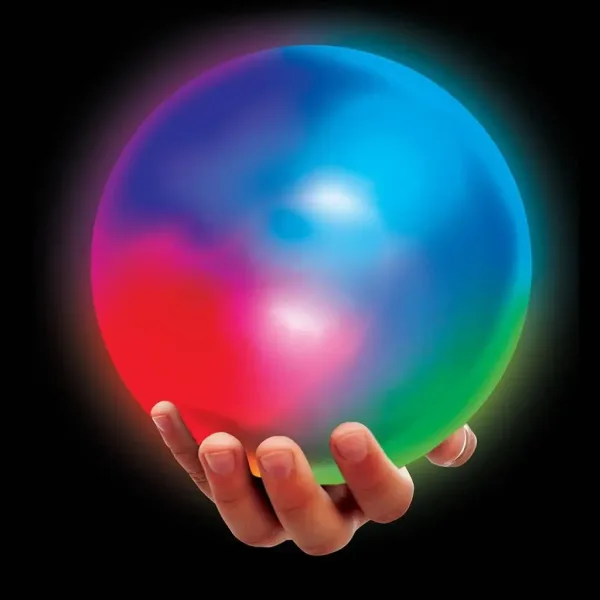 Tiny Wubble Brite svetleča mehurčkasta žoga s spreminjajočimi se LED lučmi 30 cm slika 2
