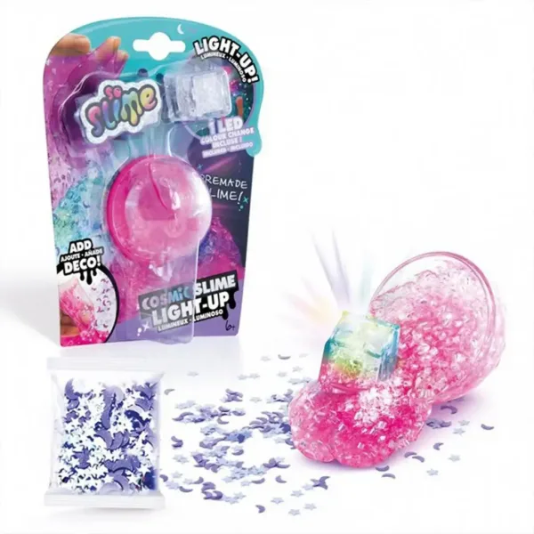 Torej, So Slime LED-osvetljena kozmična sluz v različnih različicah. slika 3