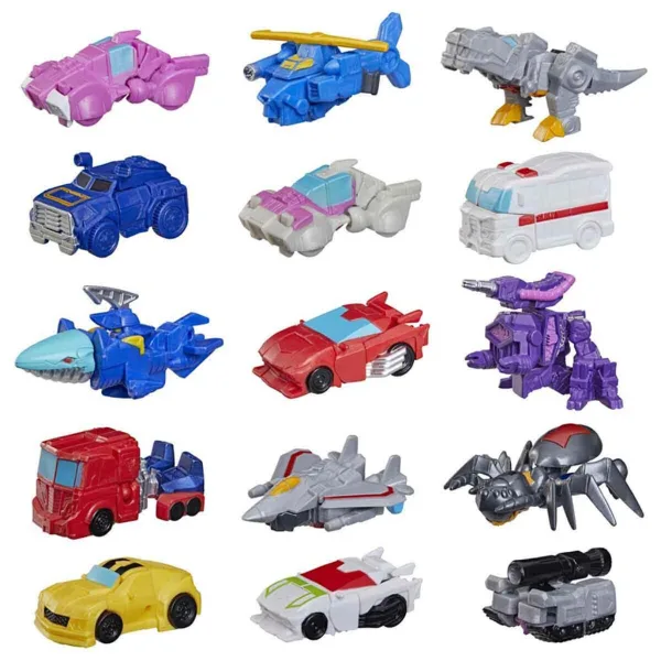 Transformers: Tiny Turbo Changers - hitro preoblikujoče se presenečne figurice - Hasbro slika 3