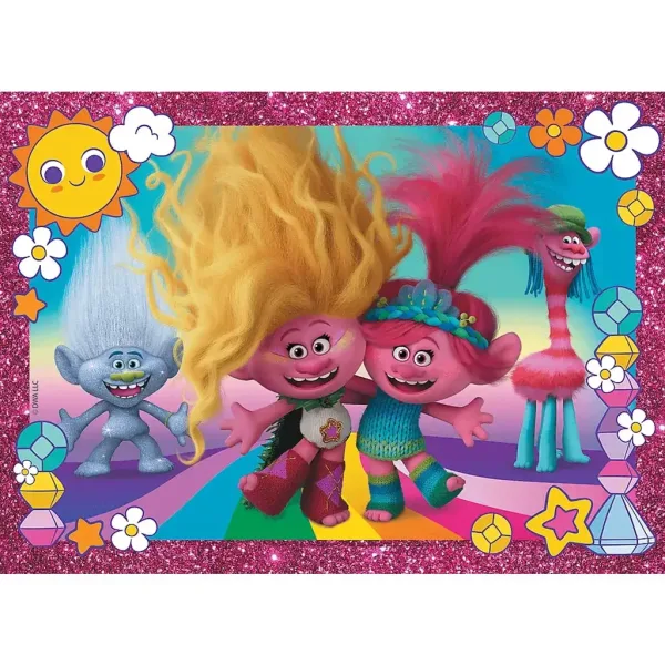 Trolli 100-delni bleščeči puzzle - Trefl slika 2