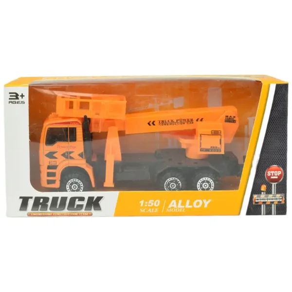 Truck: Kovinska gradbena vozila v različnih različicah 19cm slika 11