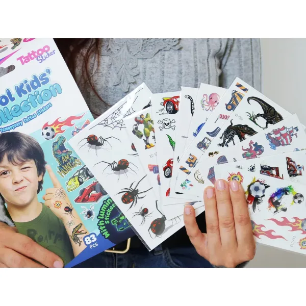 TyToo: Kolekcija Cool Kids - komplet nalepk za tetovaže slika 3