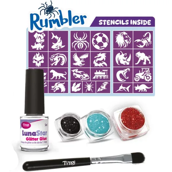 TyToo: Rumbler komplet bleščečih začasnih tetovaž slika 2