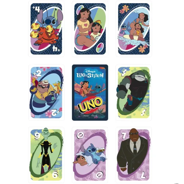 UNO: Disney Lilo in Stitch kartaška igra - Mattel slika 2