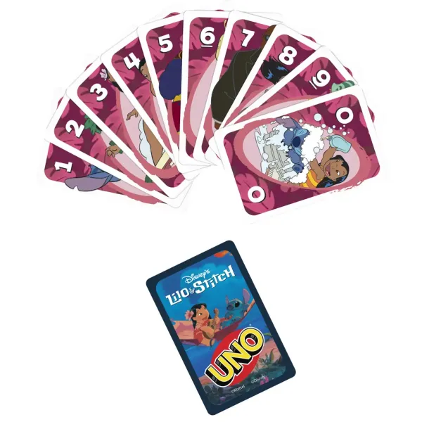 UNO: Disney Lilo in Stitch kartaška igra - Mattel slika 3