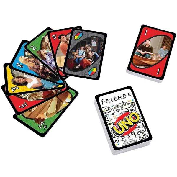 UNO Friends: prijateljska igra s kartami - Mattel slika 2