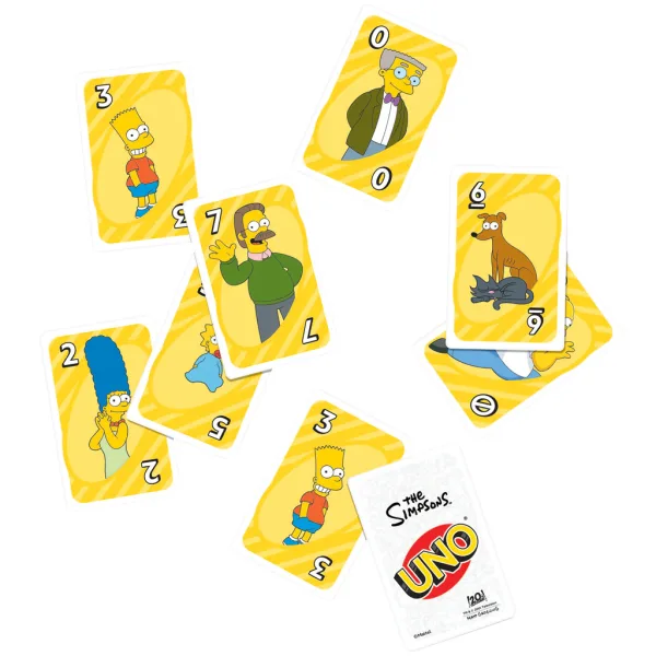 UNO Simpson kartaška igra - Mattel slika 3