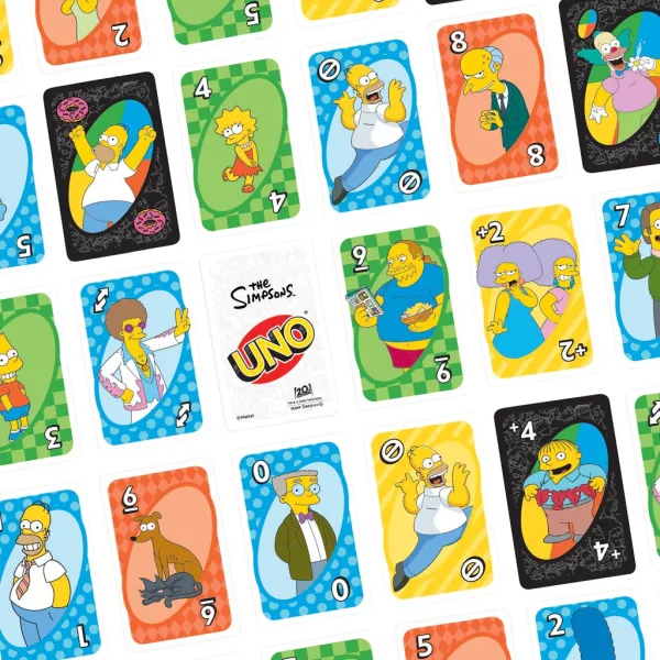 UNO Simpson kartaška igra - Mattel slika 4