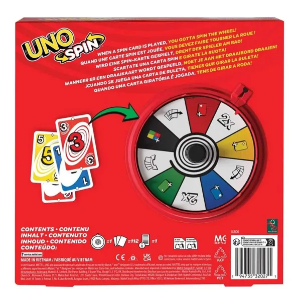 UNO Spin - Mattel slika 4