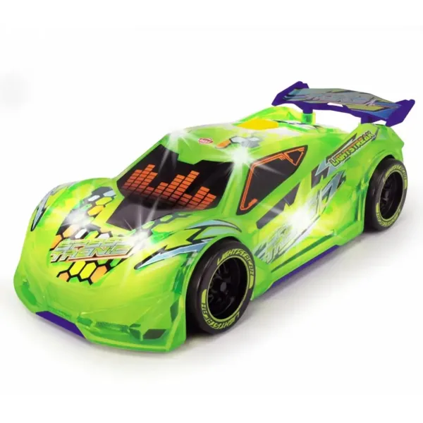 Ulice Beatz: Speed Tronic neon zelena avtomobilska luč in zvok 20 cm - Dickie Toys slika 2