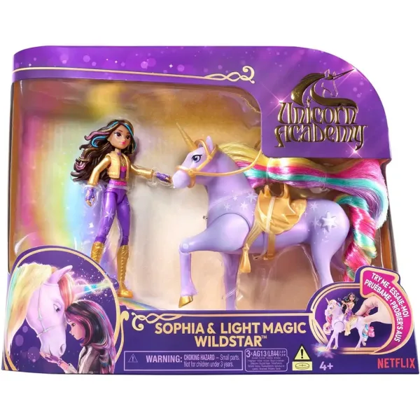 Unicorn Academy: Dojenček samorog - Sophia in Svetleči Wildstar - Spin Master slika 1