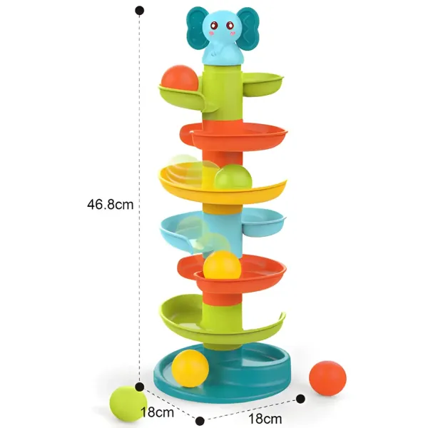 Vesel Svet: Vesela slonova kroglična steza 47cm slika 3