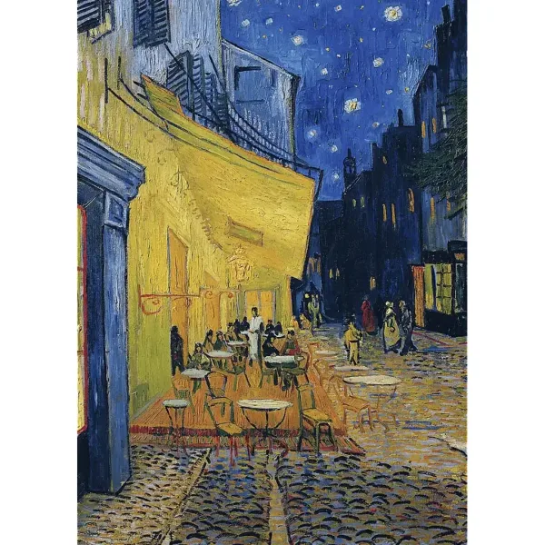 Vincent Van Gogh: Nočna kavarna 1000-delna sestavljanka - Trefl slika 2