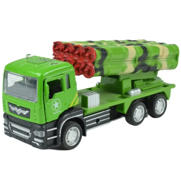 Vojni tovornjak: Vlečni vojaški tovornjak z raketo v dveh različicah 14cm slika 5
