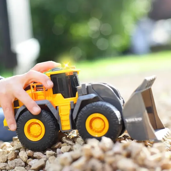 Volvo čelni nakladalec s svetlobnimi in zvočnimi učinki 23 cm - Dickie Toys slika 5