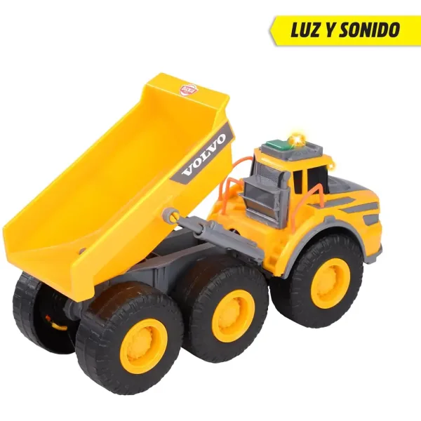 Volvo prekucnik s svetlobnimi in zvočnimi učinki 23 cm - Dickie Toys slika 3