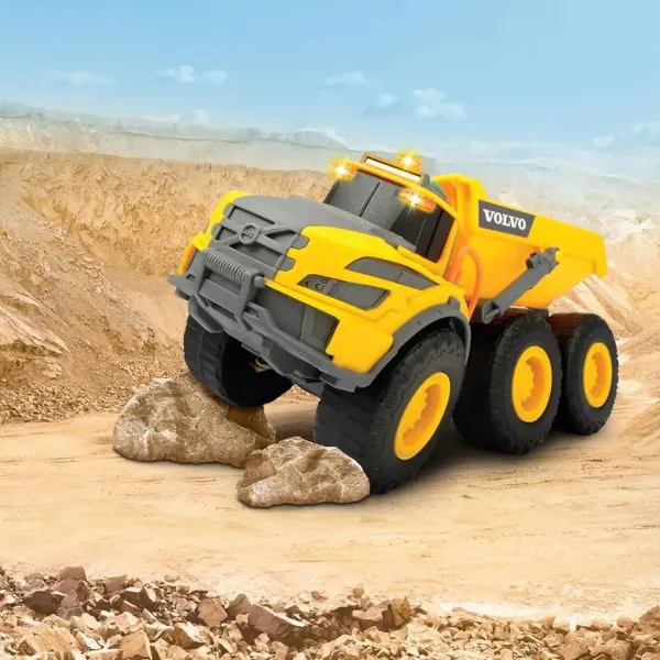 Volvo prekucnik s svetlobnimi in zvočnimi učinki 23 cm - Dickie Toys slika 5