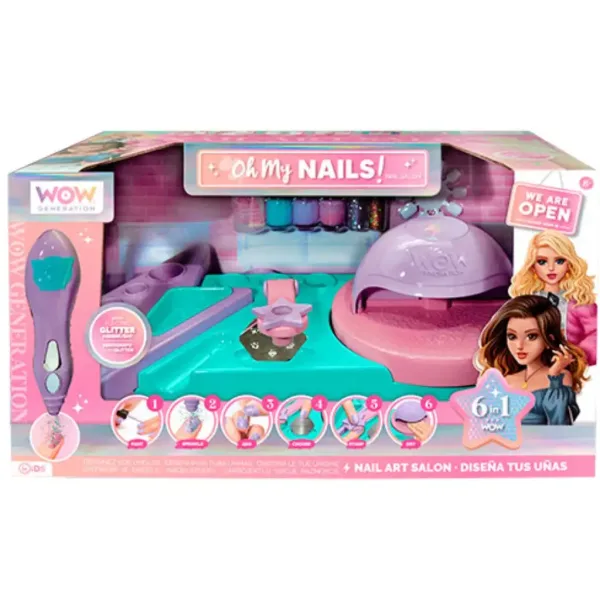 WOW Generation: Oh My Nails! - Set za igro v studiu za nohte! slika 2
