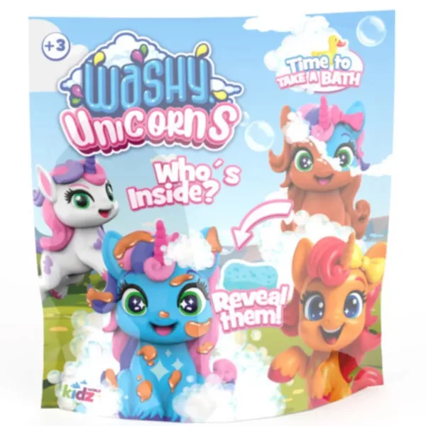 Washy Friends: Color Reveal enorogi za kopanje – presenečenje, več vrst slika 1