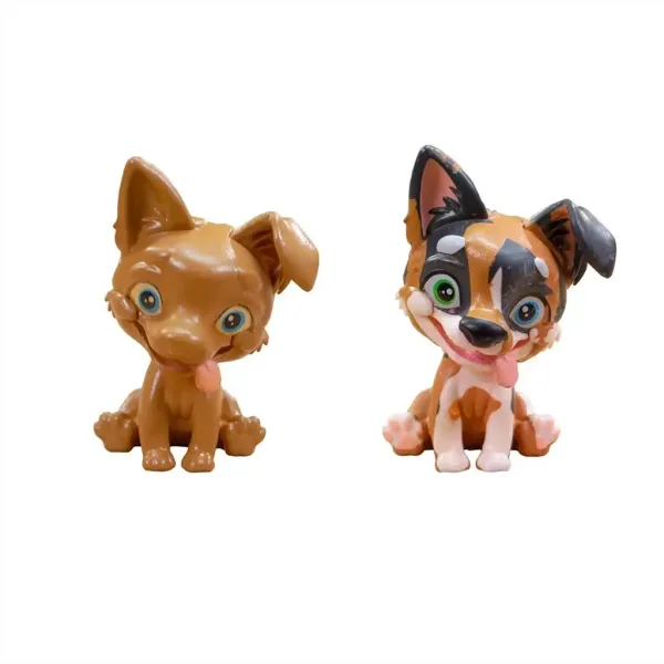 Washy Friends: Color Reveal plavalni 3 psički figurice z jacuzzijem in dodatki slika 3
