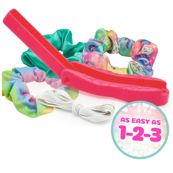WeCool: Naredi sam DIY Scruncheeze set za izdelavo elastik za lase slika 2