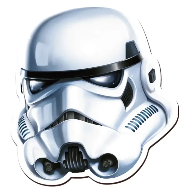 Wood Craft: Star Wars - Čelada vojaka Stormtrooper 160 kosov premium lesena sestavljanka - Trefl slika 2