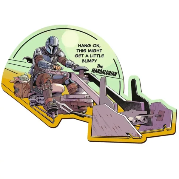 Wood Craft: Star Wars - Mandalorian 160 kos premium lesena sestavljanka - Trefl slika 2