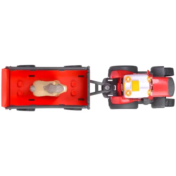 ABC Massey prevozni traktor s konjem - Simba Toys slika 4