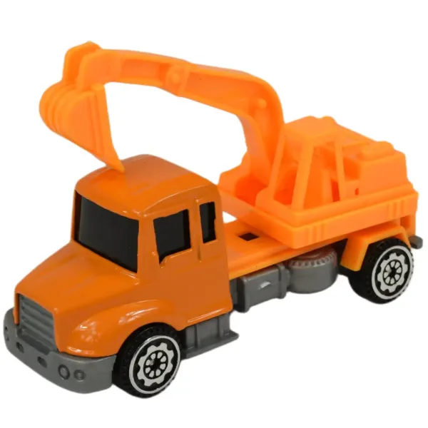 Alloy Car: 6-deln i set gradbenih tovornjakov 8 cm slika 4